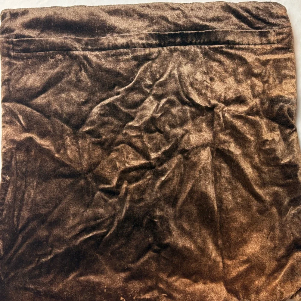 Brown Accent Pillow Case-Made in India